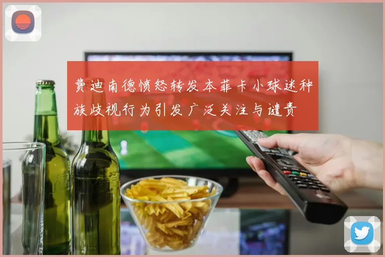 费迪南德愤怒转发本菲卡小球迷种族歧视行为引发广泛关注与谴责
